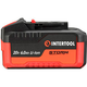 Акумулятор 20 В, літій-іон, 6.0 Ач, індикатор рівня заряду INTERTOOL WT-0342