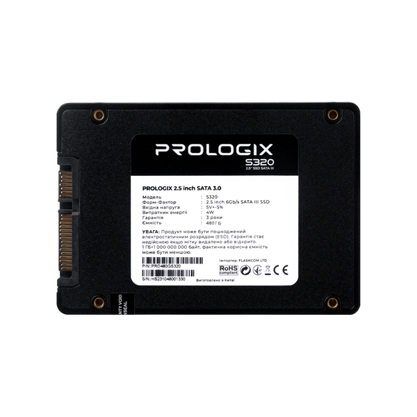 SSD-Накопичувач Prologix PRO480GS320
