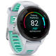 Смарт-часы Garmin Forerunner 265S Black Bezel with Whitestone Case and Whitestone/Neo Tropic Silicone Band (010-02810-54)