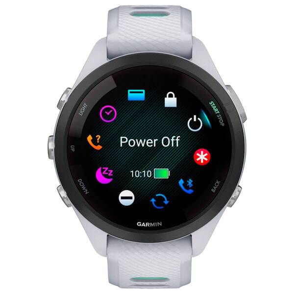 Смарт-часы Garmin Forerunner 265S Black Bezel with Whitestone Case and Whitestone/Neo Tropic Silicone Band (010-02810-54)