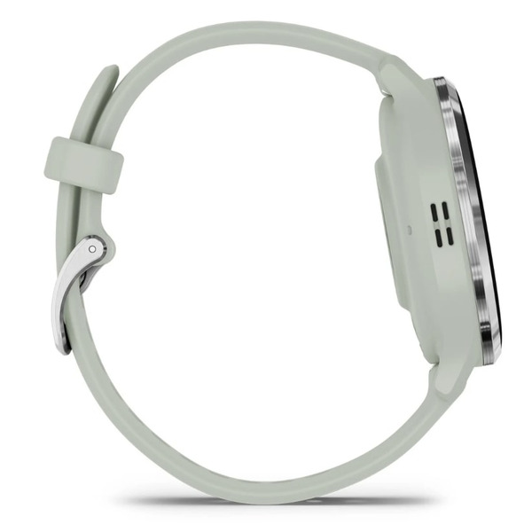Смарт-часы Garmin Venu 3s Silver Stainless Steel Bezel with Sage Gray Case and Silicone Band (010-02785-51)