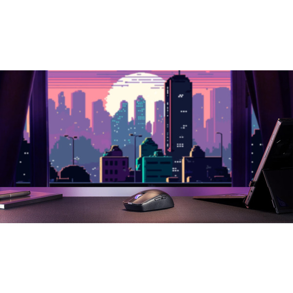 Миша Asus ROG Strix Impact III RGB WL/BT Black (90MP03D0-BMUA00)