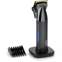 Машинка для стриження  Babyliss Super-X Metal Series, акум., насадок-12, сталь з графітовим покриттям, чорно-сріблястий