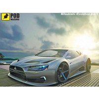 Коврик для мыши Podmyshku Mitsubishi