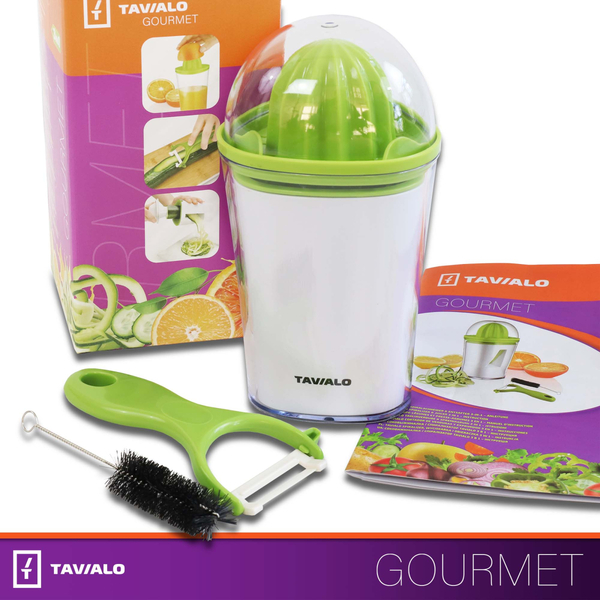 Соковитискач і спіралізатор Tavialo 3 в 1