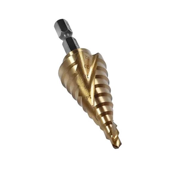 Ступінчасте свердло S&amp;R 4-32 мм HSS-TiN (109432101)