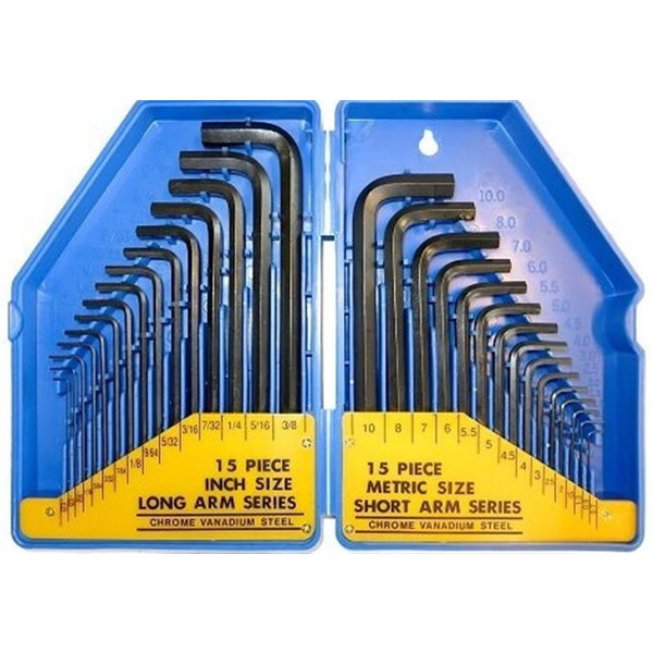 Набір ключів шестигранних S&amp;R 30 шт (365532030)