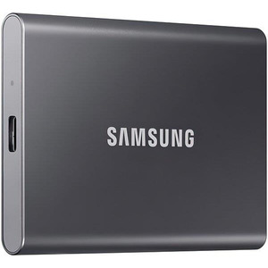 Накопитель внешний SSD 2.5" USB 1.0TB Samsung T7 Titan Gray (MU-PC1T0T/WW)