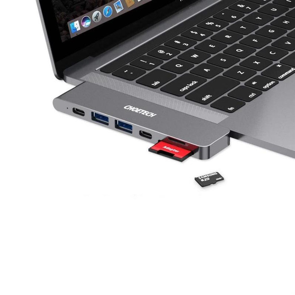 Концентратор Choetech HUB-M14 7 in 1 USB-C Multiport Adapter
