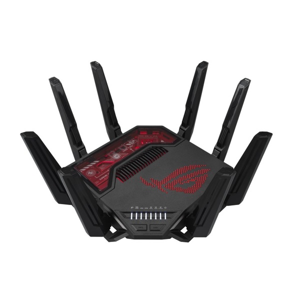 Бездротовий маршрутизатор (роутер) Asus ROG Rapture GT-BE19000 90IG0850-MO9A0V