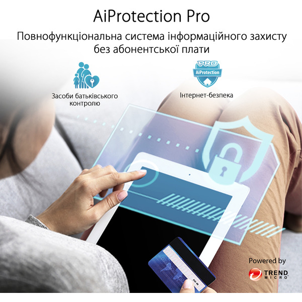 Wi-Fi Mesh система Asus ZenWiFi AX Hybrid (XP4) 1pk White (90IG05T0-BM9100)