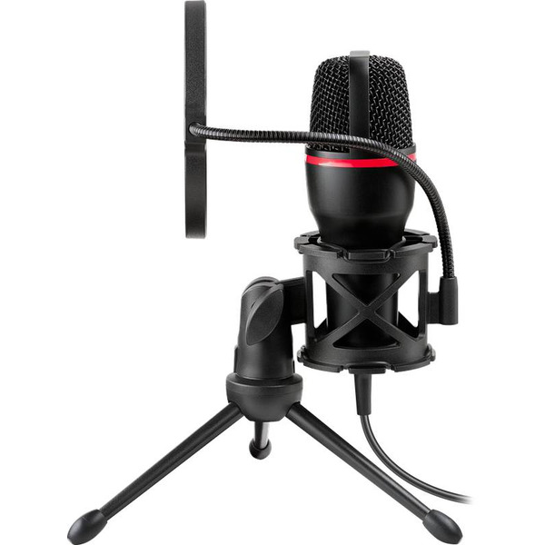 Ігровий стрім мікрофон Defender Forte GMC 300 3,5 мм, 1.5 м