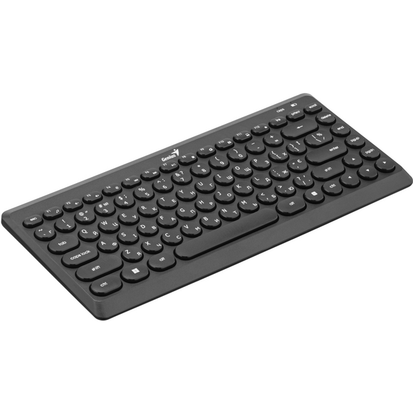 Комплект клавіатура та миша Genius LuxeMate Q-8000, WL, EN/UKR, чорний