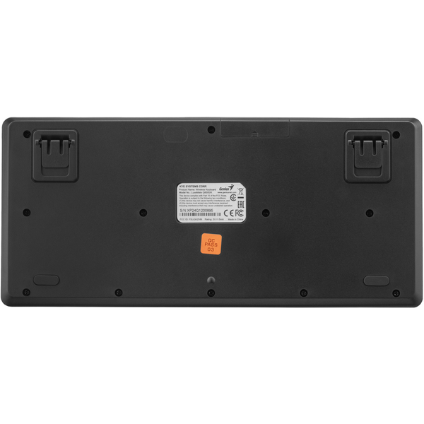 Комплект клавіатура та миша Genius LuxeMate Q-8000, WL, EN/UKR, чорний