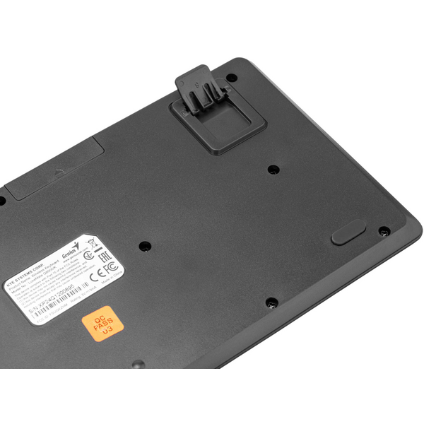 Комплект клавіатура та миша Genius LuxeMate Q-8000, WL, EN/UKR, чорний