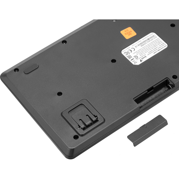 Комплект клавіатура та миша Genius LuxeMate Q-8000, WL, EN/UKR, чорний