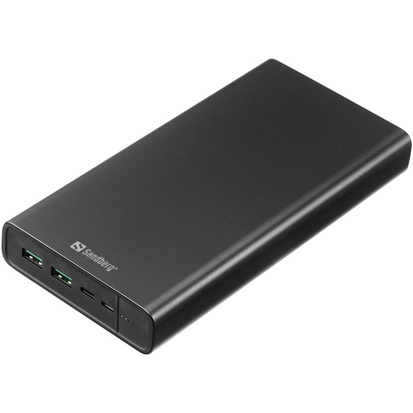 Зовнішній акумулятор (Power Bank) Sandberg PD 38400mAh 100W 20В/5А, UPS mode, 2хUSB, Type-C OUT