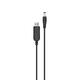 Кабель питания ACCLAB USB - DC (M/M), 5.5х2.5 мм, 12V, 1A, 1 м, Black (1283126552847)