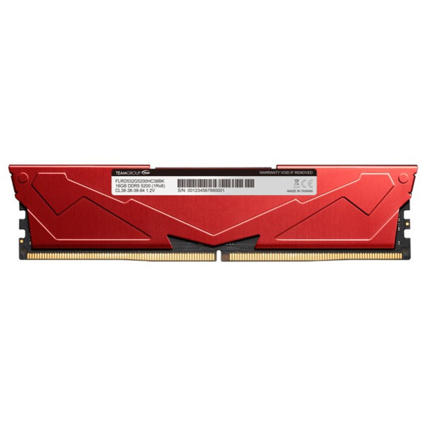 Модуль памяти DDR5 2x16GB/6000 Team T-Force Vulcan Red (FLRD532G6000HC38GDC01)
