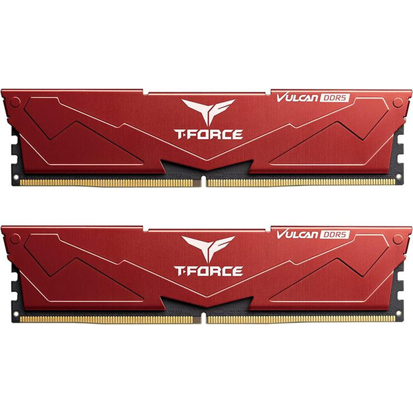 Модуль памяти DDR5 2x16GB/6000 Team T-Force Vulcan Red (FLRD532G6000HC38GDC01)