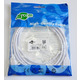 Кабель Atcom USB - USB Type-B V 2.0 (M/M), 1.8 м, феррит, белый (3795) пакет