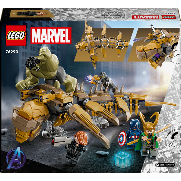 Конструктор LEGO Marvel Мстители против Левиафана 347 деталей