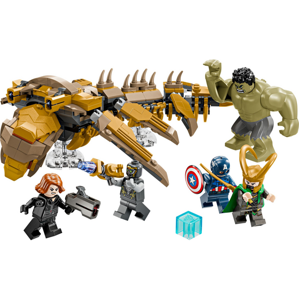 Конструктор LEGO Marvel Мстители против Левиафана 347 деталей