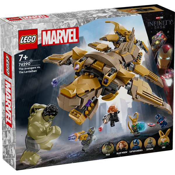 Конструктор LEGO Marvel Мстители против Левиафана 347 деталей