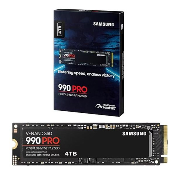 SSD-Накопичувач Samsung 990 PRO MZ-V9P4T0BW