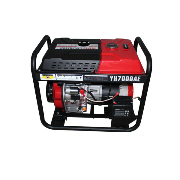 Генератор дизельний MAST GROUP YH7000AE + газова плитка Orcamp CK-505 + електричний обігрівач Gardyer HE2000