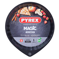 Форма PYREX MAGIC мет.форма кругл д/пирога 30см хв.борт (MG30BN6/7646)