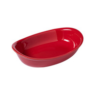 Форма с/к PYREX Supreme red форма керам овал 31х21см (SU31OR5/7246)