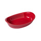 Форма с/к PYREX Supreme red форма керам овал 31х21см (SU31OR5/7246)