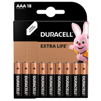 Батарейка DURACELL LR03 MN2400 1x18 шт.