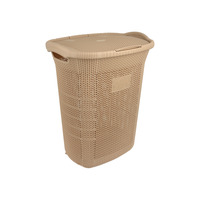 Корзина д/білизни VIOLET HOUSE 0261 Виолетта CAPPUCHINO 65 л (0261 Виолетта CAP с/к 65 л)