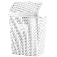 Корзина д/сміття VIOLET HOUSE 0026 Виолетта WHITE 10 л (0026 Виолетта WHITE с/к 10 л)