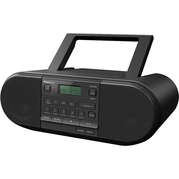 Магнітола CD PANASONIC RX-D550GS-K