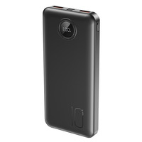 Павербанк XO PR238 - 10000 mAh PD20W + QC22.5W (Чорний)