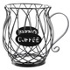Блюдо VIVA LACY MUG BLACK д/фруктів/18x14x9.5 см (B090060)