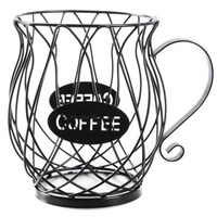 Блюдо VIVA LACY MUG BLACK д/фруктів/18x14x9.5 см (B090060)