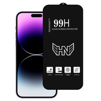 Защитное стекло для Apple iPhone 15 Pro Black, 0.3 мм, 4D ARC (Z27957) без упаковки