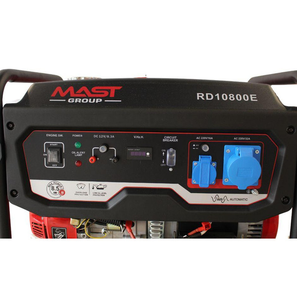 Бензиновый генератор MAST GROUP RD10800E + газовая плитка Orcamp CK-505 + картридж газовый Pegas 400 мл (8 шт.)