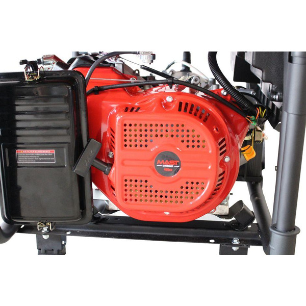 Бензиновый генератор MAST GROUP RD10800E + газовая плитка Orcamp CK-505 + картридж газовый Pegas 400 мл (8 шт.)