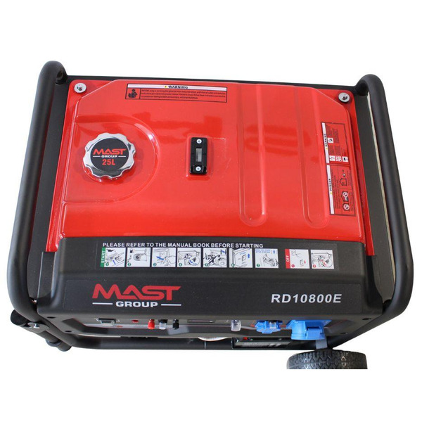 Бензиновый генератор MAST GROUP RD10800E + газовая плитка Orcamp CK-505 + картридж газовый Pegas 400 мл (8 шт.)