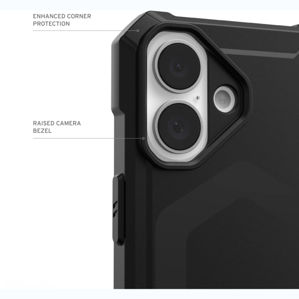 Чохол UAG для Apple iPhone 16 Plus Essential Armor Magsafe, Black (114447114040)