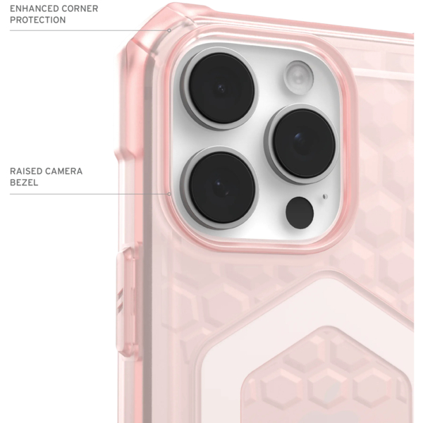 Чохол UAG для Apple iPhone 16 Pro Essential Armor Magsafe, Rose 114448114C4C