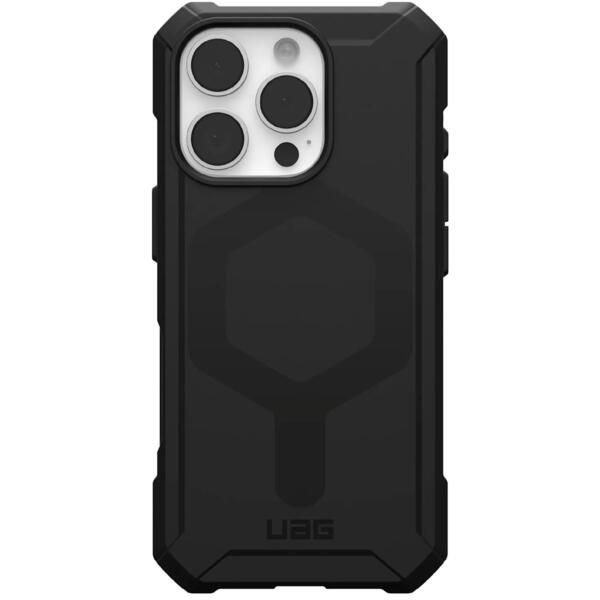 Чохол UAG для Apple iPhone 16 Pro Max Essential Armor Magsafe, Black  114449114040