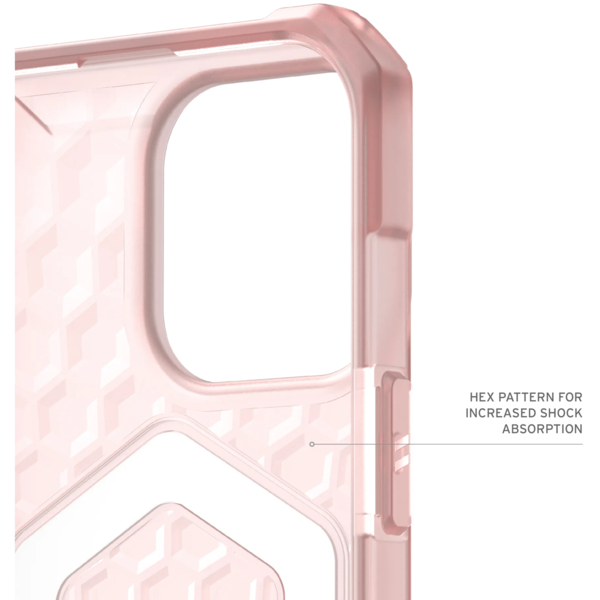Чохол UAG для Apple iPhone 16 Pro Max Essential Armor Magsafe, Rose 114449114C4C