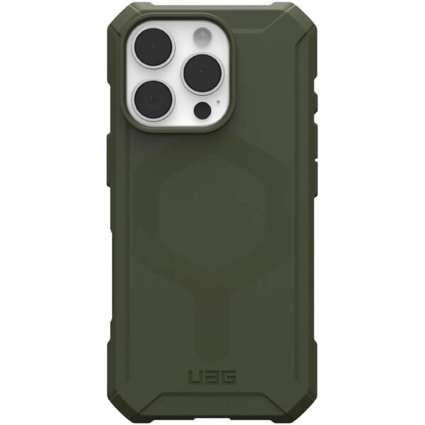 Чохол UAG для Apple iPhone 16 Pro Max Essential Armor Magsafe, Olive Drab (114449117272)