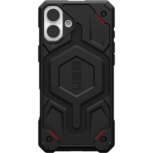 Чохол UAG для Apple iPhone 16 Plus Monarch Pro Magsafe, Kevlar Black (114455113940)